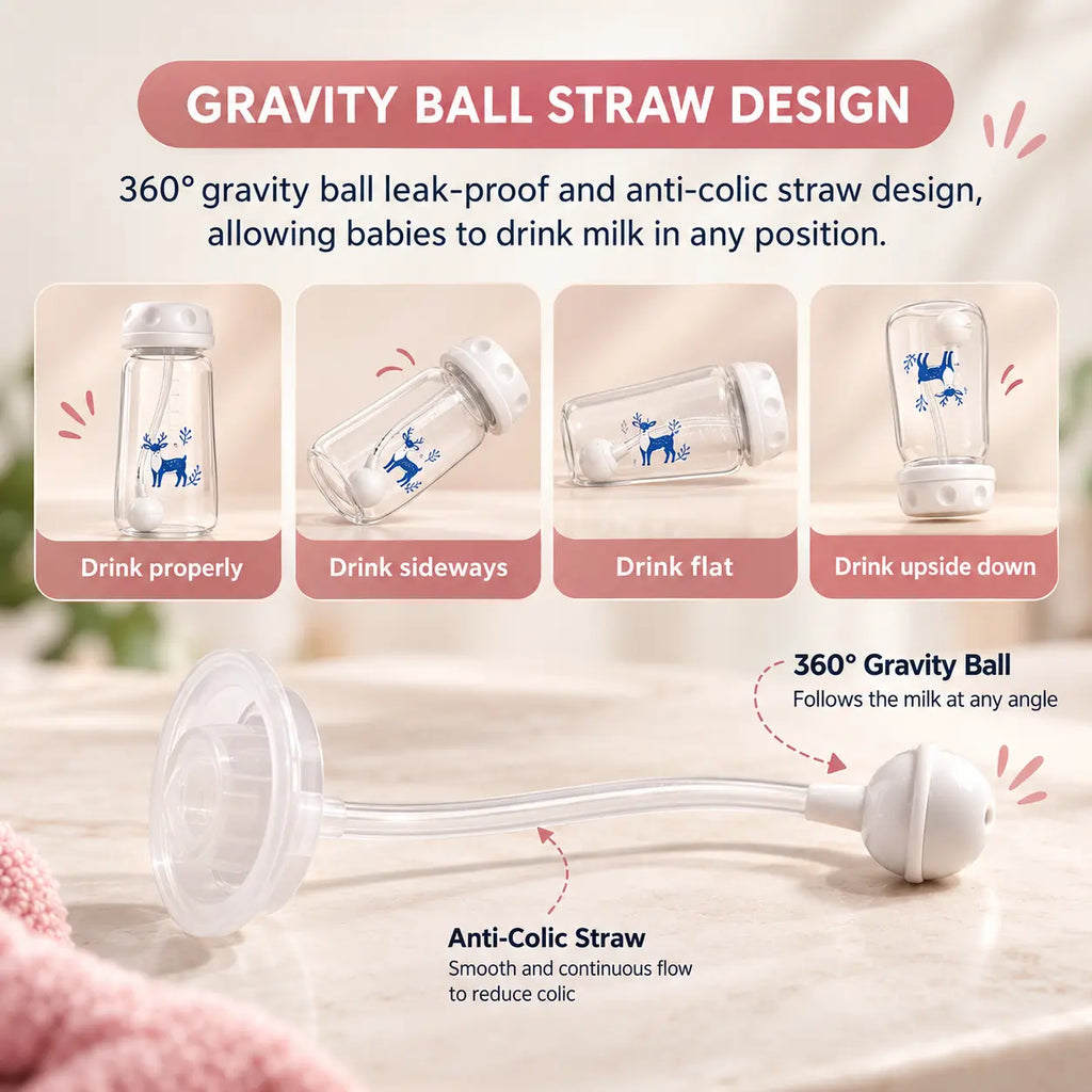 NurtSip™ FreeFlow Baby Bottle