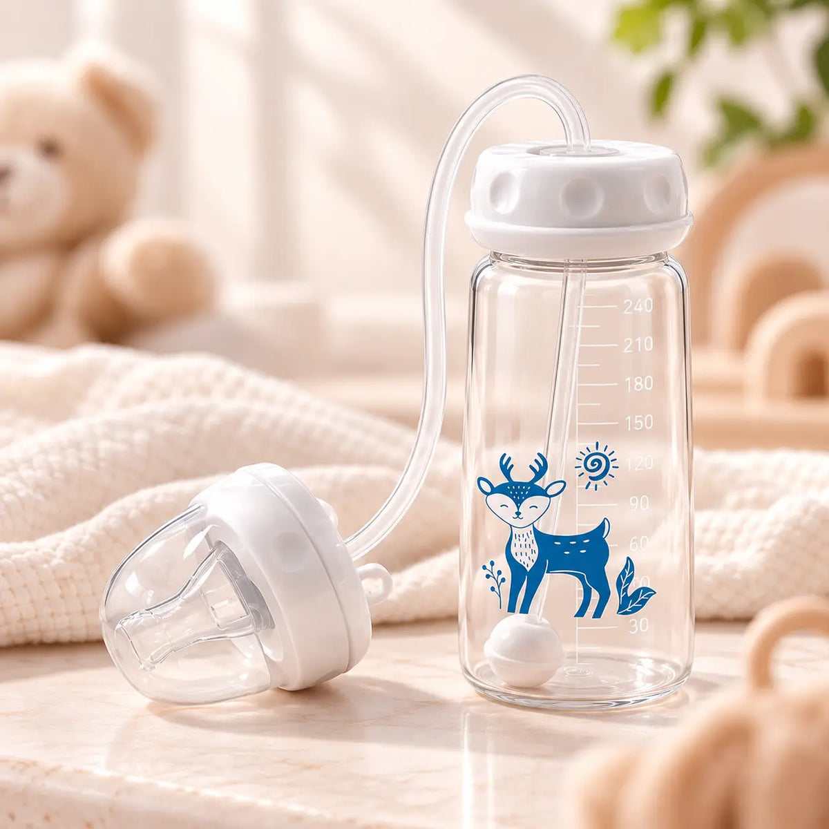 NurtSip™ FreeFlow Baby Bottle